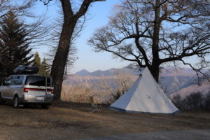 見晴らしが最高！和佐又山キャンプ場