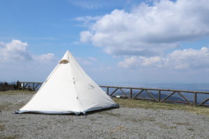 高原からの眺めは絶景！生石高原キャンプ場