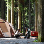 静かな木々に囲まれながら♫ 西之谷 ふれあいの森キャンプ場