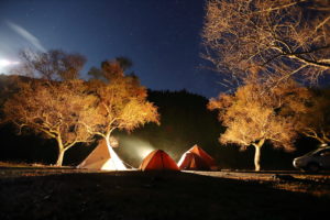 川のそばでキャンプができる公園♪ 桑野橋河川公園（朽木キャンプ場）