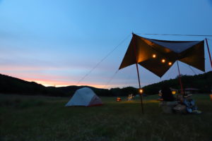 星空がきれいな草原のフリーサイト☆ 星降る高原キャンプ場