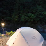 天の川を間近に感じるフィールド。オートキャンプ場庵の郷