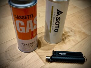 充填・交換用ガスの選び方 〜ソトスライドガストーチから〜