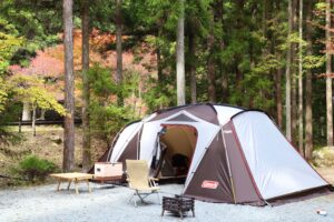 洞川の隠れ家的存在。泉の森オートキャンプ場　小広荘