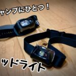 キャンプにもヘッドライトが１つあると安心ですよ♪